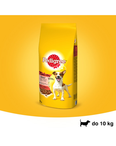 PEDIGREE Vital Protecion Adult (razze piccole) manzo e verdure 12 kg