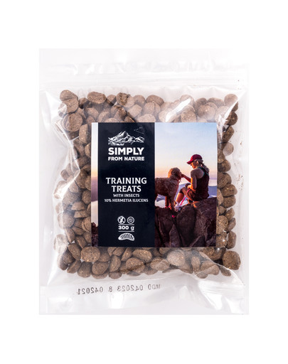 SIMPLY FROM NATURE Training Treats con proteine di insetti 300 g