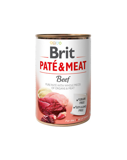 BRIT Pate&Meat 6 x 800 g paté di cervo