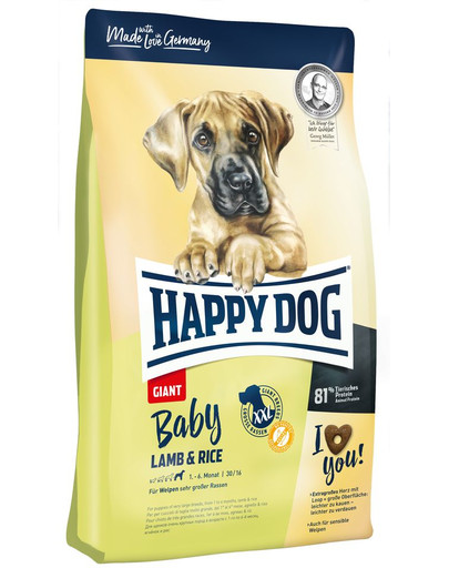 HAPPY DOG Baby Giant Agnello e riso 15 kg