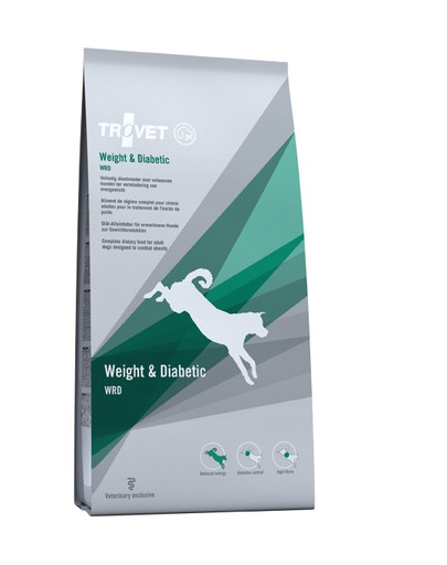 TROVET Weight & Diabetic WRD 12,5kg per cani