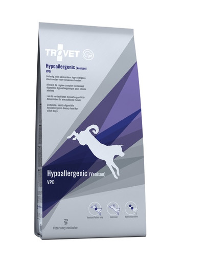 TROVET Hypoallergenic Venison VPD 10kg