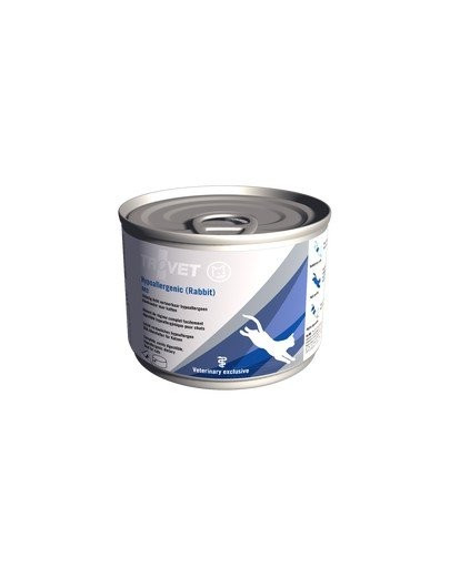 TROVET Hypoallergenic RRD rabbit Coniglio per gatti 200 g