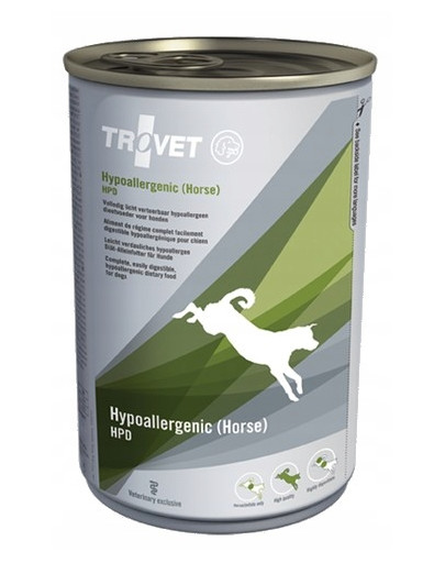 TROVET Hypoallergenic Horse HPD 400g