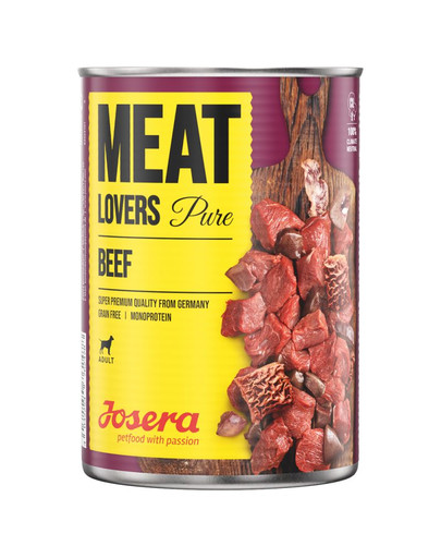 JOSERA Meatlovers Pure Manzo 6x400 g