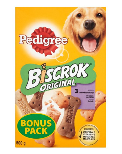 PEDIGREE Multi biscrok crocchette per cani 500g