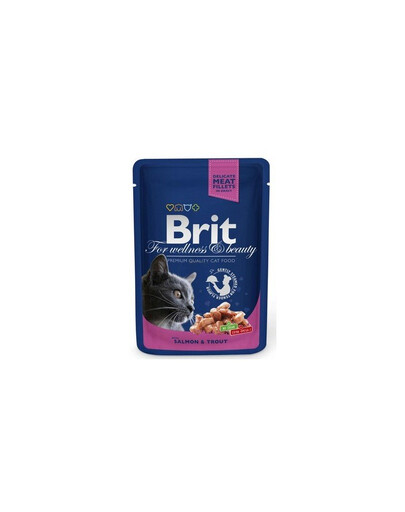 BRIT Premium Cat Adult bustine in salsa per gatti 24 x 100g