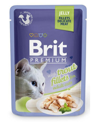 BRIT Premium Fillets in Jelly bustine di gelatina per gatti 24 x 85g