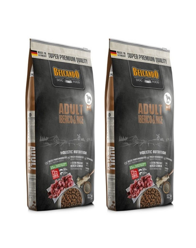 BELCANDO Adult Iberico & Rice M-XL 25kg (2x12.5kg)