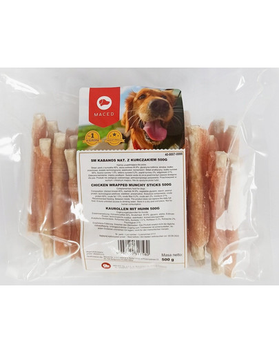 MACED Bastoncini naturali con pollo 500g