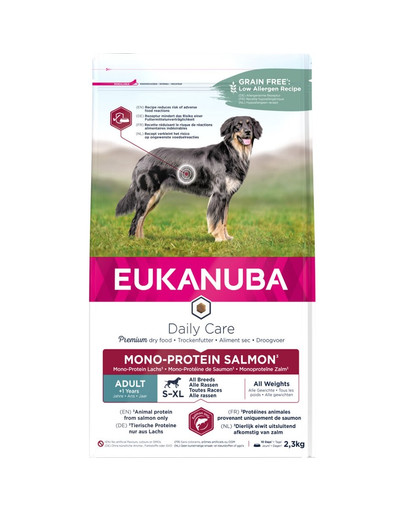 EUKANUBA Daily Care Adult Monoprotein Salmone 2,3 kg
