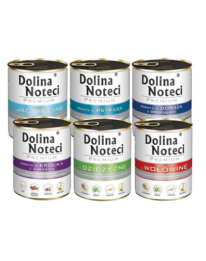 DOLINA NOTECI Premium Mix gusti 10 x 800g senza pollame