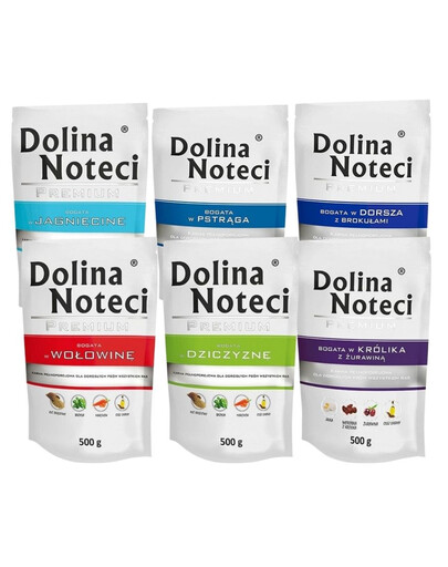 DOLINA NOTECI Premium Mix gusti 30 x 500g senza pollame