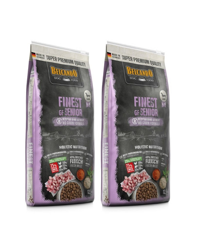 BELCANDO Finest Grain Free Senior XS-M 25kg (2x12.5kg)