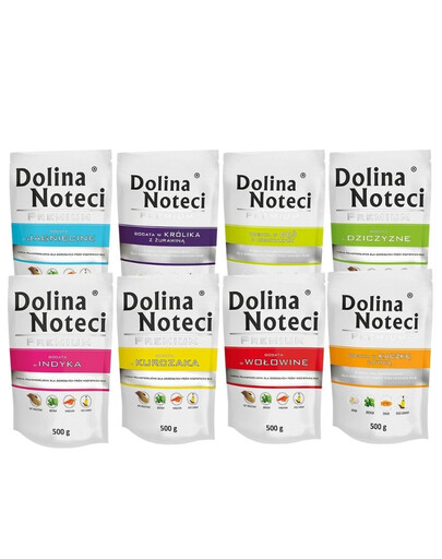 DOLINA NOTECI Premium Mix gusti 30 x 500g senza pesce