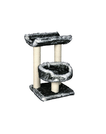 TRIXIE Tiragraffi per gatti "Isaba" 62 cm nero / bianco