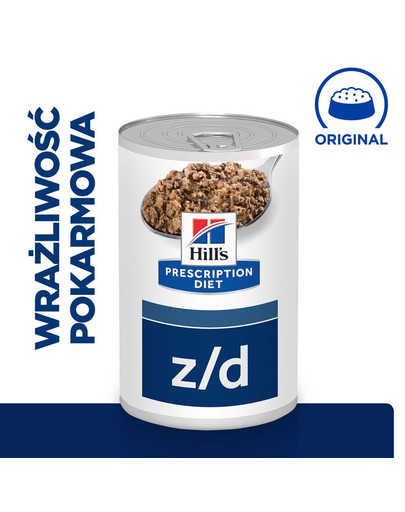 HILL'S Prescription Diet Canine z/d 370 g per le intolleranze alimentari