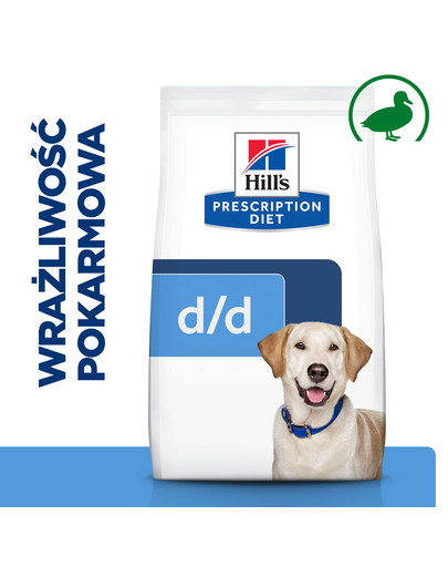HILL'S Prescription Diet Canine d/d Food Sensitivities Duck & Rice 4 kg