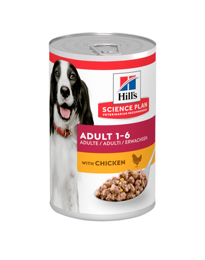 HILL'S Science Plan Canine Adult Chicken 370 g per cani adulti con pollo