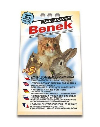 BENEK Super Benek universale compatto bianco blu 5 l