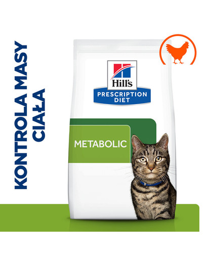 HILL'S Prescription Diet Feline Metabolic con pollo 3 kg