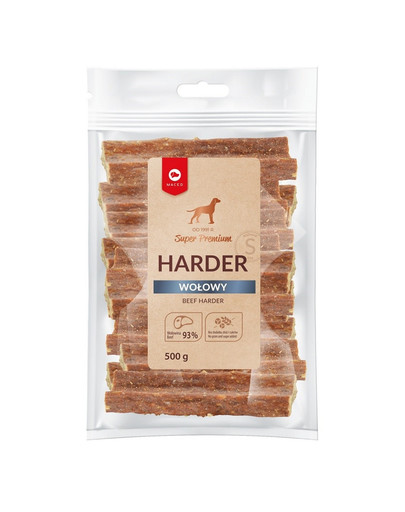 MACED Super Premium Harder snack con manzo per cani 500g