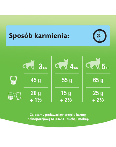KITEKAT Cibo secco per gatti Pesce Bianco Verdure 12 kg