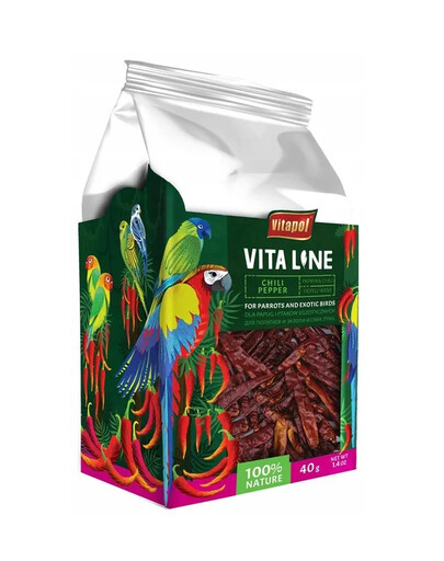 VITAPOL Peperoncino per pappagalli 40g
