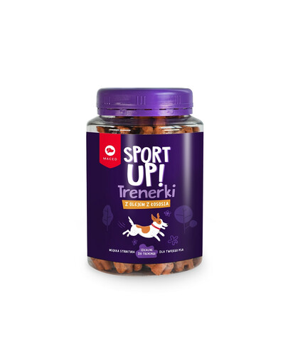 MACED SPORT UP Snack con olio di salmone per cani 300g