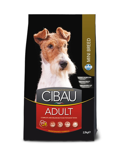 FARMINA Cibau Adult Mini per cani adulti di piccola taglia 2,5kg