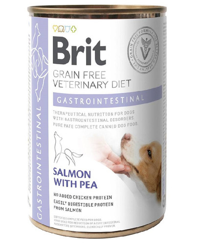 BRIT Veterinary Diet Gastrointestinal Salmon with Pea 400g