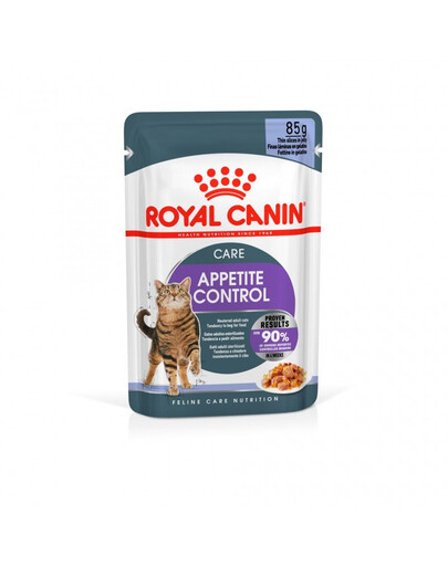 ROYAL CANIN Appetite Control Jelly 48x85 g Cibo umido per gatti adulti con un appetito eccessivo