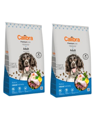CALIBRA Dog Premium Line Adult 24kg (2 x 12kg)