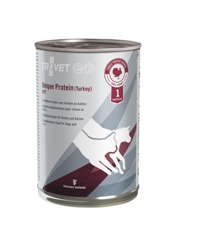 TROVET Unique Protein Turkey UPT 6x400 g