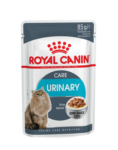 ROYAL CANIN Urinary Care 48x85 g cibo umido in salsa per gatti adulti, protezione del tratto urinario inferiore