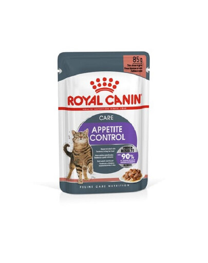 ROYAL CANIN Appetite Control Gravy 24x85 g Cibo umido per gatti adulti con un appetito eccessivo
