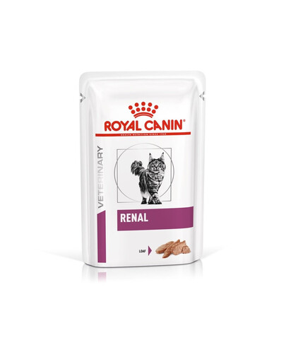 ROYAL CANIN Cat Renal 48 x 85 g cibo umido per gatti con malattie renali