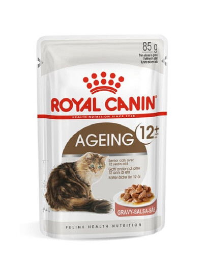 ROYAL CANIN  Ageing +12 24x85 g cibo umido in salsa per gatti maturi