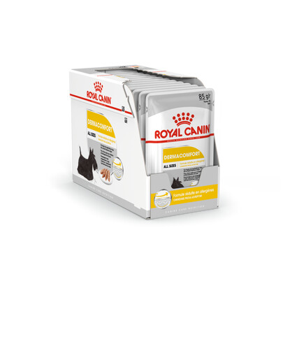 ROYAL CANIN Dermacomfort paté per cani adulti con pelle sensibile e irritabile 24 x 85 g