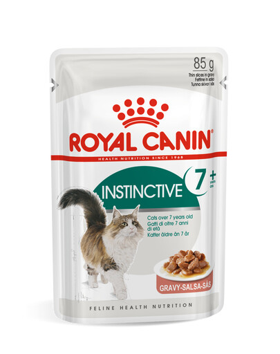 ROYAL CANIN Instinctive +7 in salsa 24x85g