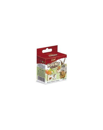 VITAPOL Cubetto di calcio per roditori - verdure 40 g