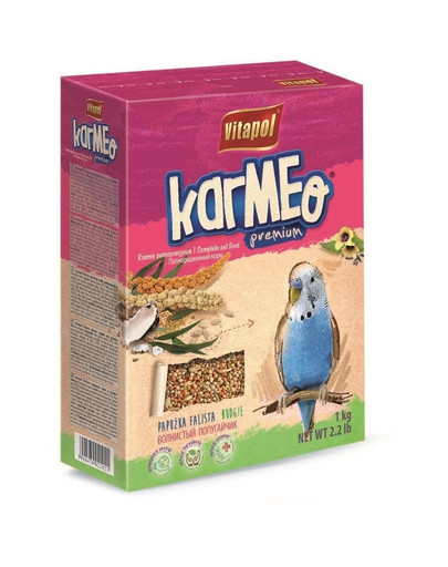 VITAPOL cibo per pappagalli ondulati 1 kg
