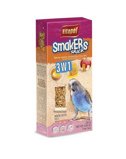 VITAPOL Smakers triplo per pappagalli 130 g
