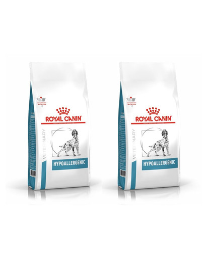 ROYAL CANIN Veterinary Dog Hypoallergenici 2x14 kg