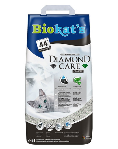 BIOKAT'S Diamond Care Classic 8 l in bentonite naturale
