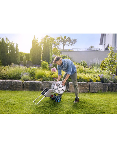 GARDENA CleverRoll M Carrello portagomma in metallo