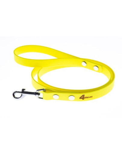 4WILD Guinzaglio impermeabile 150 cm giallo neon