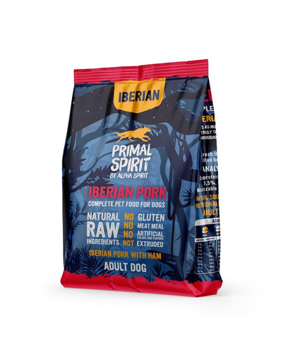 PRIMAL SPIRIT Iberian Pork Cibo secco per cani 1 kg