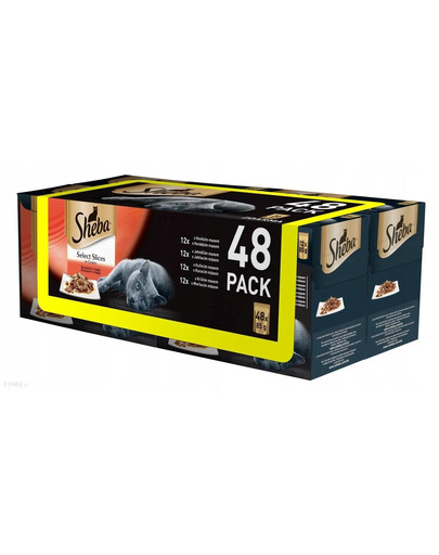 SHEBA Selezione in Salsa 48 x 85g