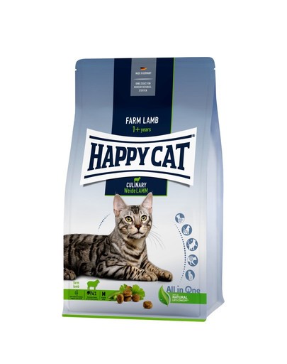 HAPPY CAT Culinary Agnello da allevamento 10 kg